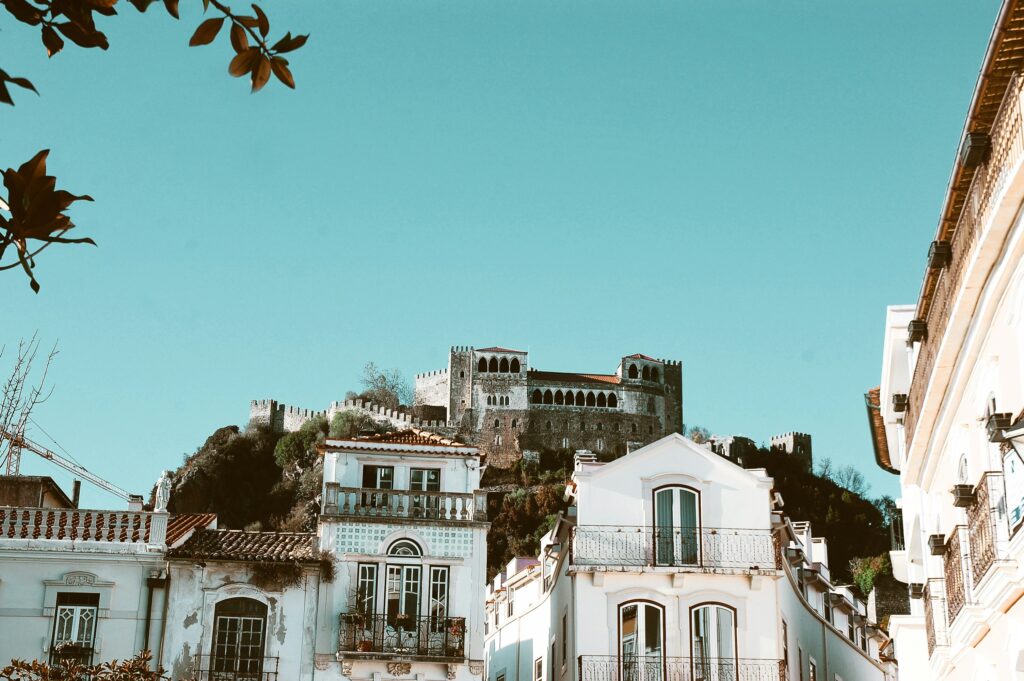 Hidden Gems in Leiria: A Local’s Guide to Portugal’s Most Underrated City Aerial view of Leiria Castle standing above the city, central Portugal